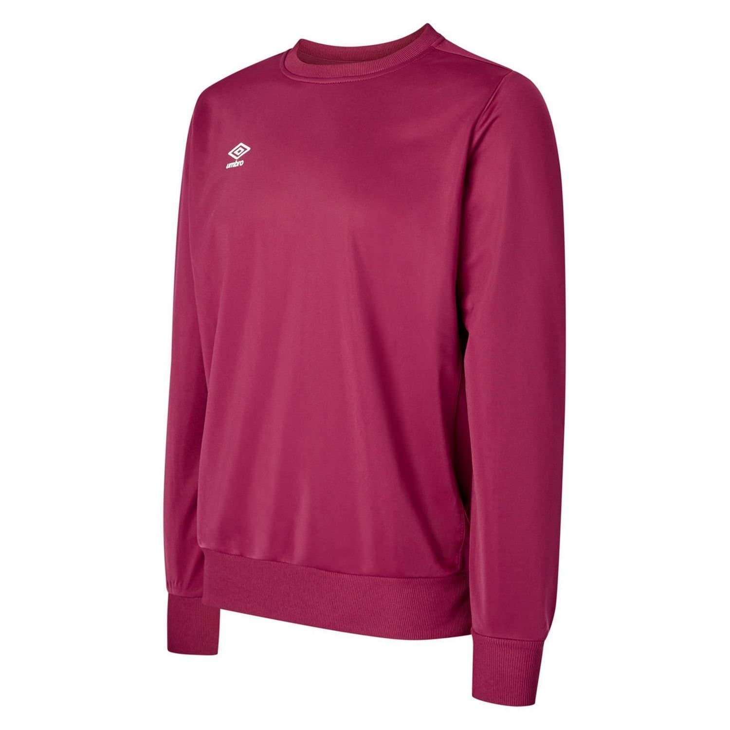 Umbro Umbro Men's Polyester Sweatshirt in Burgundy