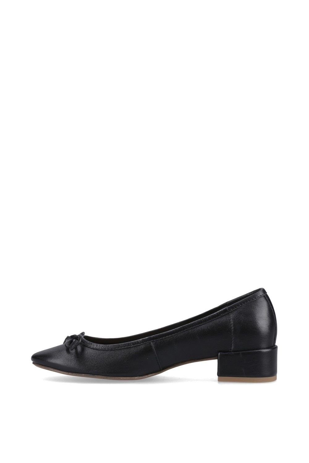Hush Puppies Hush Puppies Women's Silvia Low Heeled Court Shoe in Black - 4