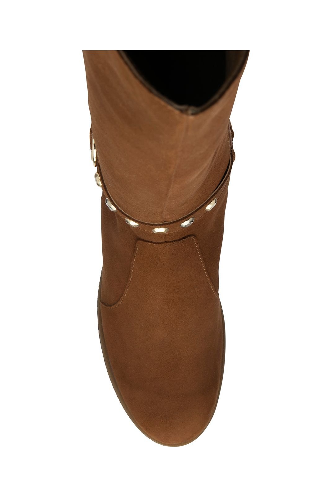 Ravel Ravel Women's Tan Suede 'Arkle' Wedge Knee-High Boots - 4