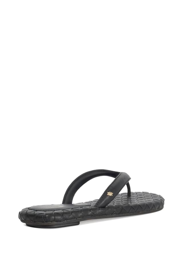 Dune London Dune London Women's 'Lunare' Leather Sandals in Black - 3