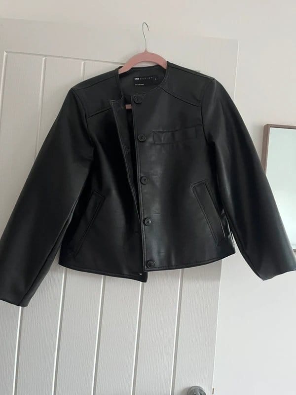 ASOS Black Leather Jacket