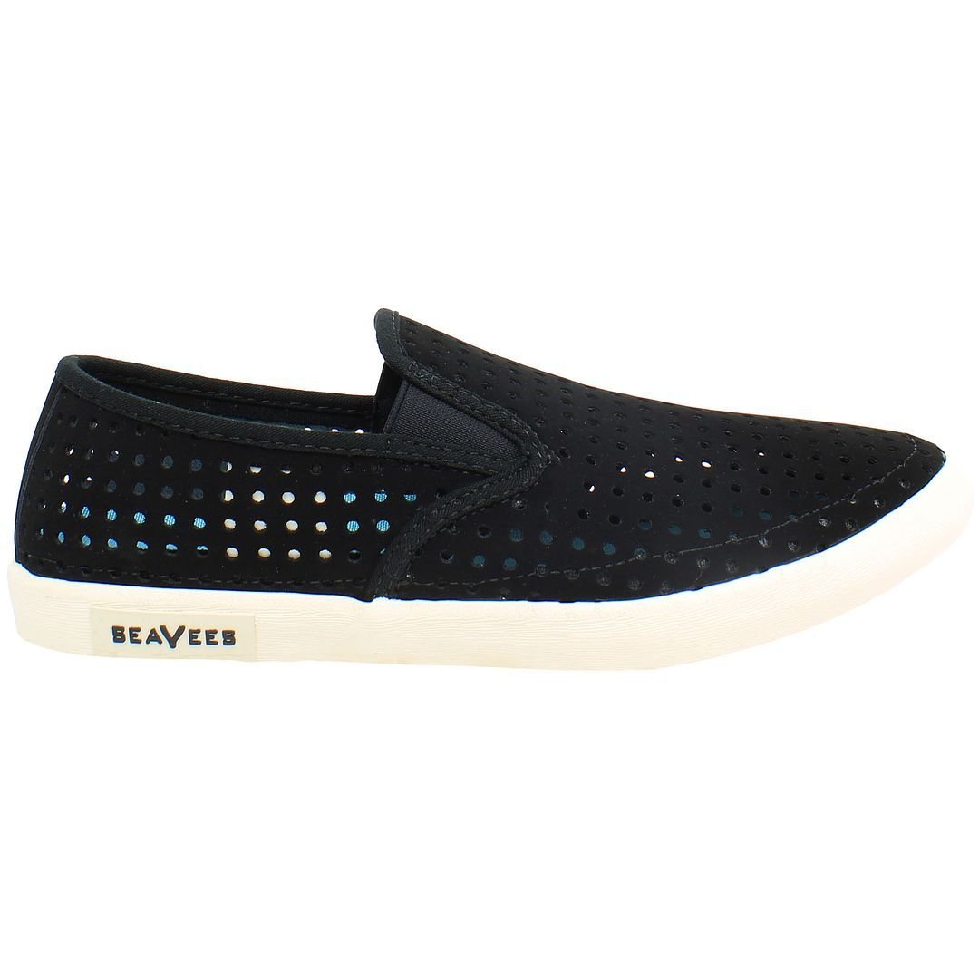 Seavees Seavees Women's Baja Portal Lace-Up Black Nubuck Leather Shoes - 2