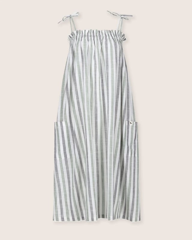 Turtledove London Turtledove London Women's Anna Multicolur Multifunctional Stripe Print Maxi Skirt - 3