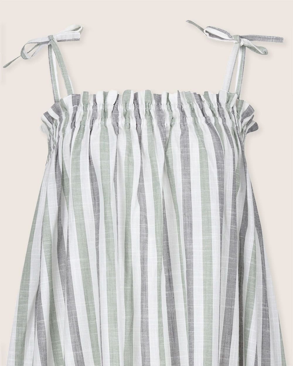 Turtledove London Turtledove London Women's Anna Multicolur Multifunctional Stripe Print Maxi Skirt - 4