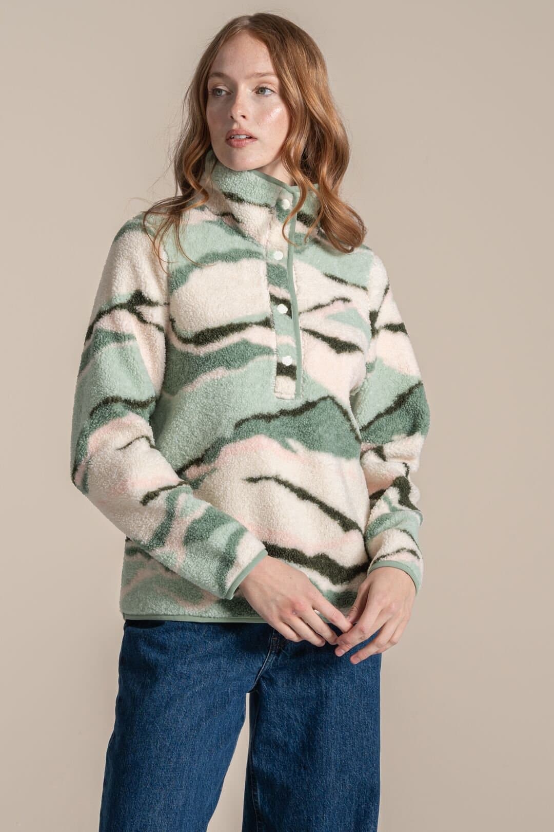 Craghoppers Craghoppers Women's Massey Overhead Fleece in Warm White