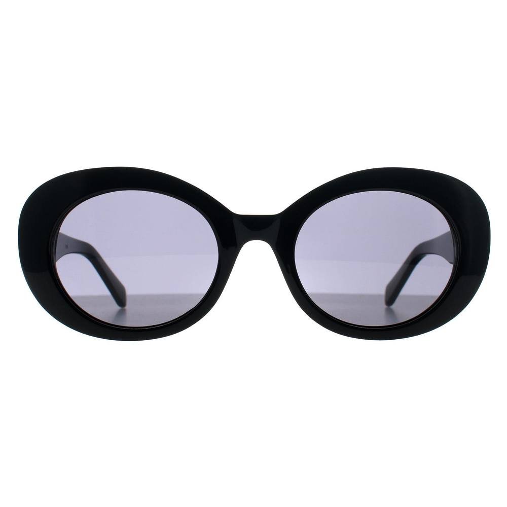 Benetton Benetton Women's Oval Black Grey BE5055 - 1