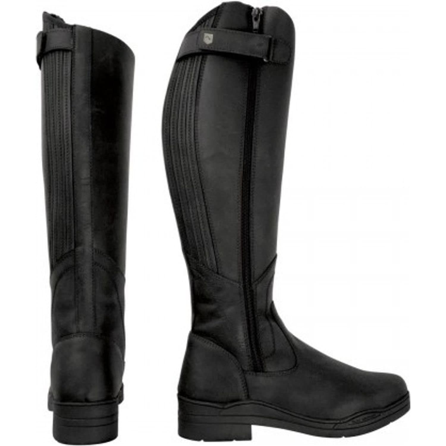 HyLAND HyLAND Women's Londonderry Winter Country Leather Riding Boots in Black