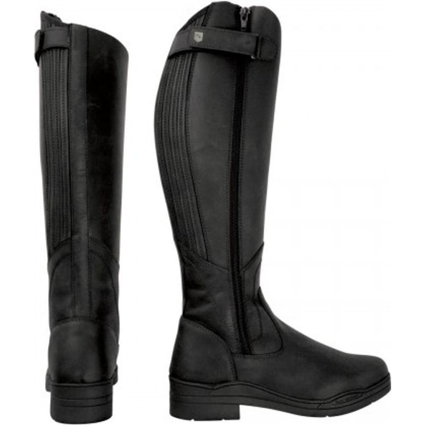 HyLAND HyLAND Women's Londonderry Winter Country Leather Riding Boots in Black - 1