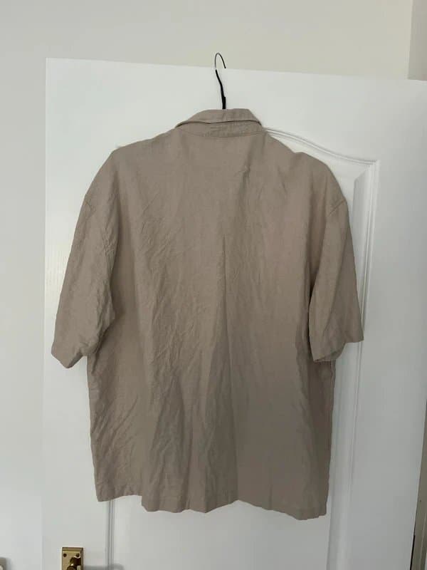 Bershka Bershka Linen Blend Shirt