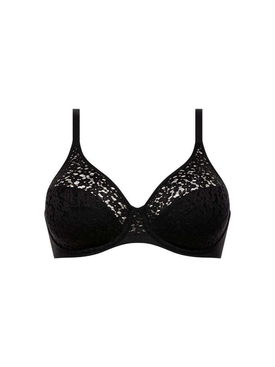 Chantelle Chantelle Women's Easy Feel Norah Covering Moulded Bra in Black - 4