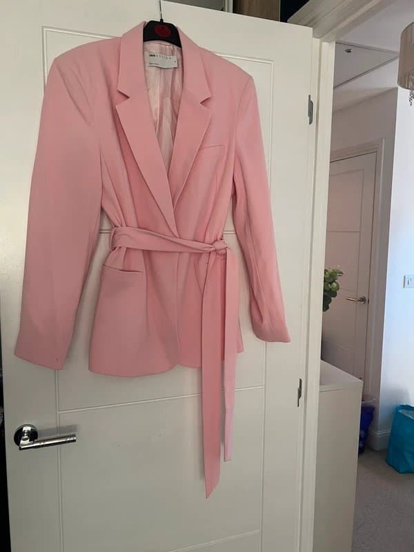 ASOS Design ASOS Design M oversized blazer baby pink