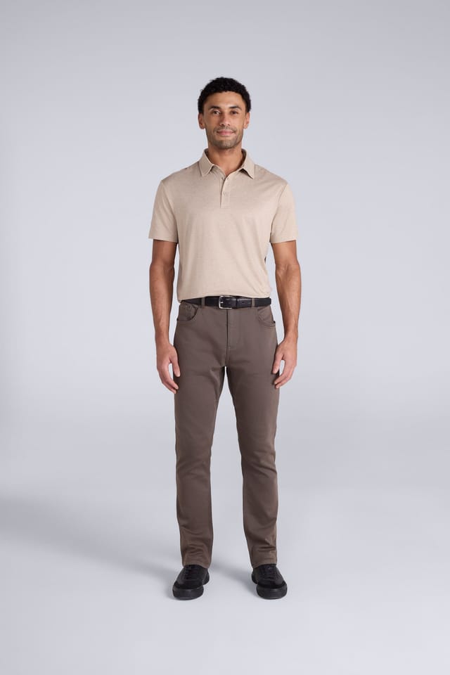 Animal Animal Men's 'Elevate' Lightweight Casual Comfortable Fit Outdoor 5 Pocket Trouser in Olive - 2