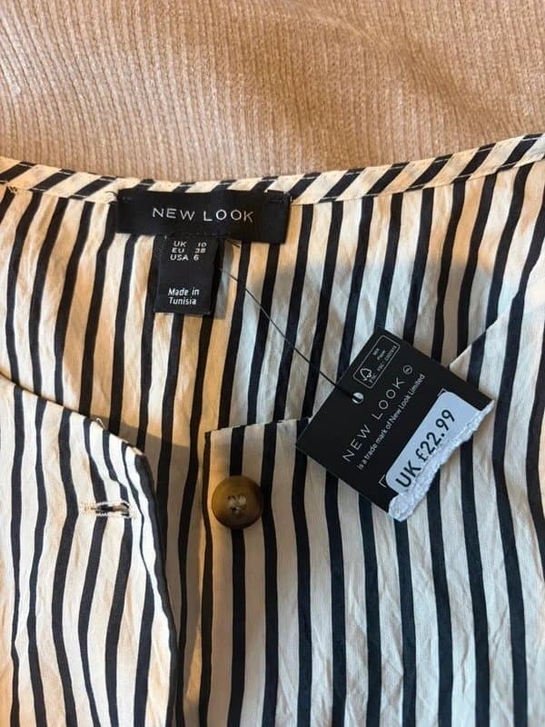 New Look New look stripe waistcoat