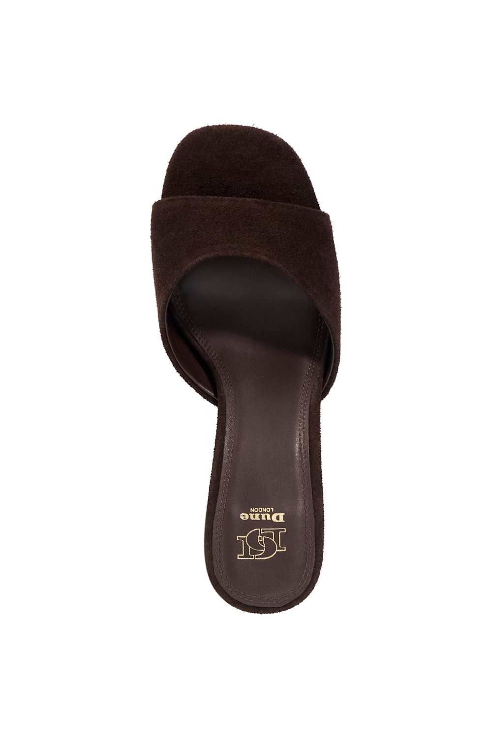 Dune London Dune London Women's 'Jadely' Suede Sandals in Brown - 4
