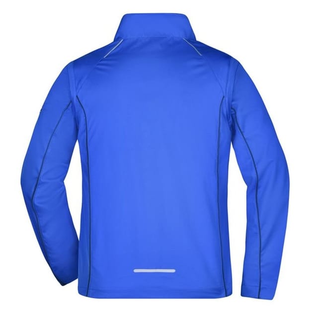 James and Nicholson James and Nicholson Men's Zip-Off Soft Shell Jacket in Blue - 2