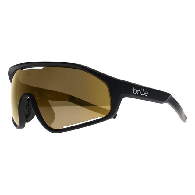 Bolle Bolle Men's Shield Matte Black TNS Gold Shifter - 2