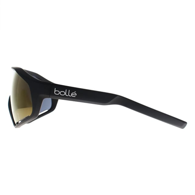 Bolle Bolle Men's Shield Matte Black TNS Gold Shifter - 3