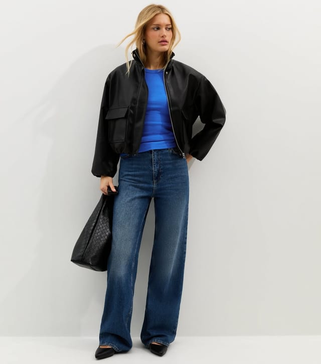 New Look Women's Blue Racer Back Vest Top New Look - 3