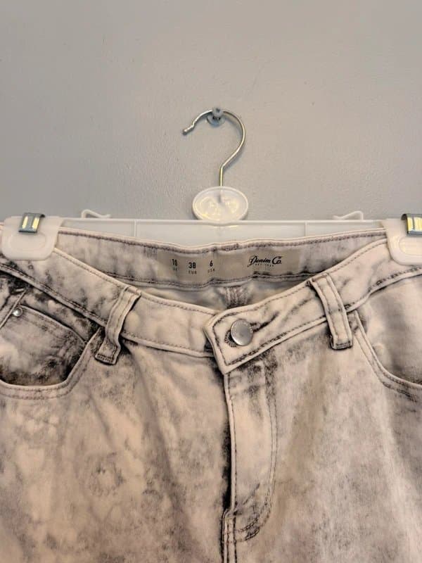 Denim Co skinny ripped jeans high waisted