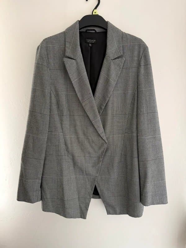 Topshop Topshop puppy tooth blazer