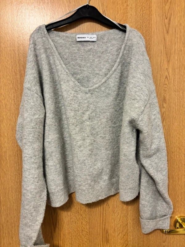 Bershka Grey Bershka  cardigan