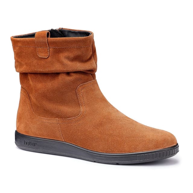 Hotter Hotter Women's 'Sprite' Ankle Boots in Tan - 2