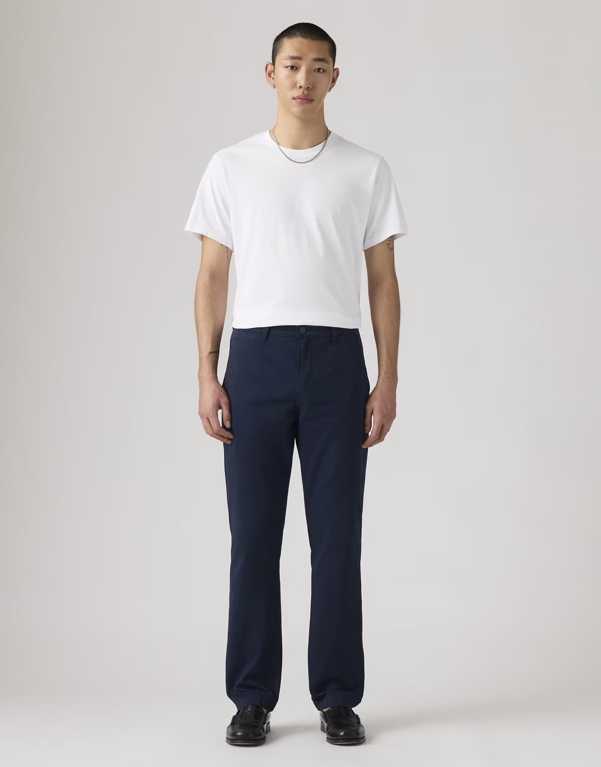 ASOS Levi's Xx authentic relaxed chinos in medium blue