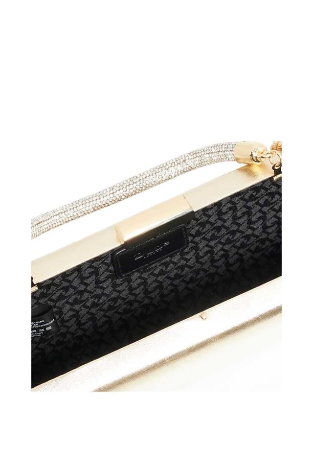 Dune London Dune London Women's 'Beaut' Leather Clutch in Metallics - 3