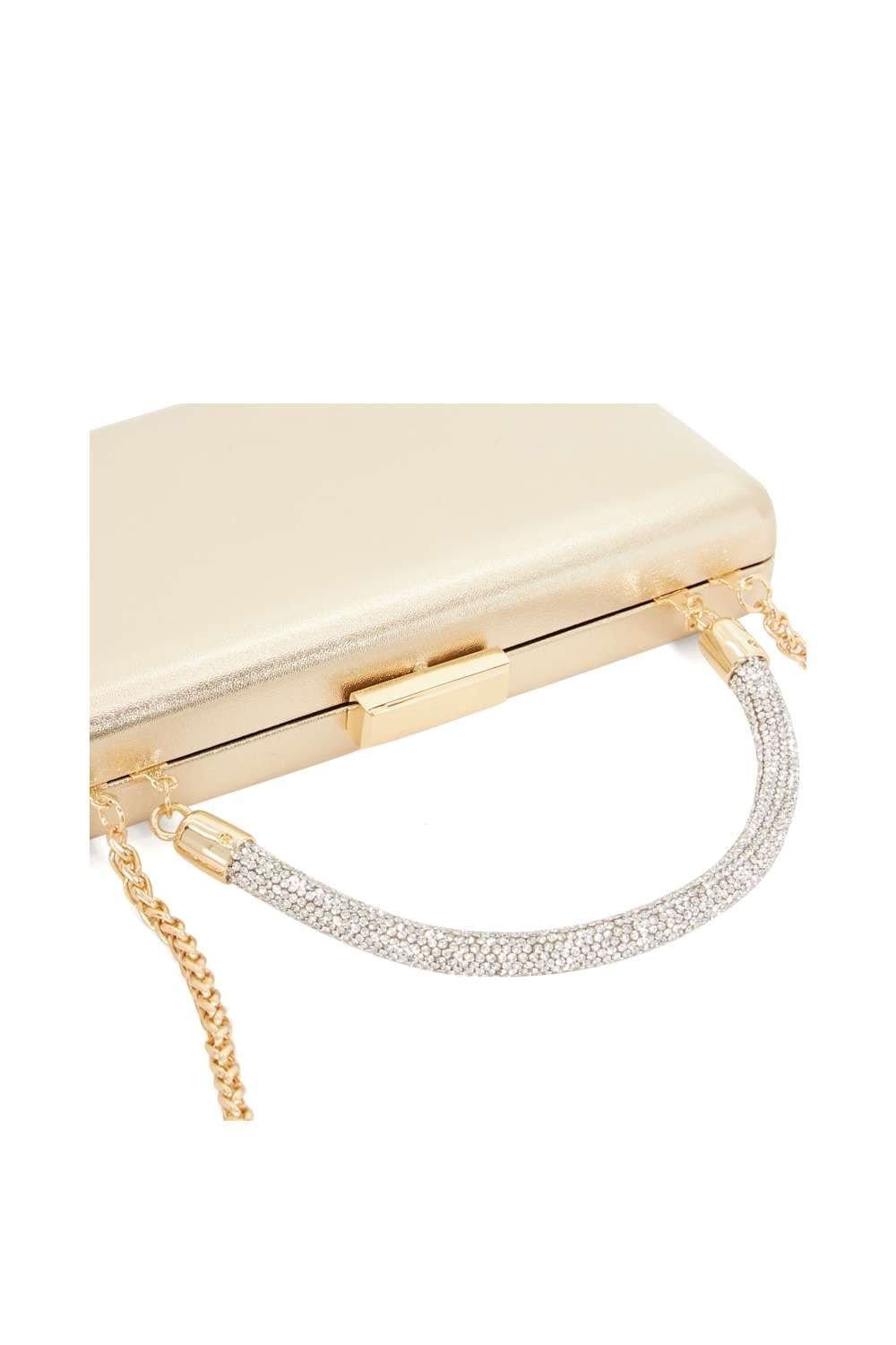 Dune London Dune London Women's 'Beaut' Leather Clutch in Metallics - 4
