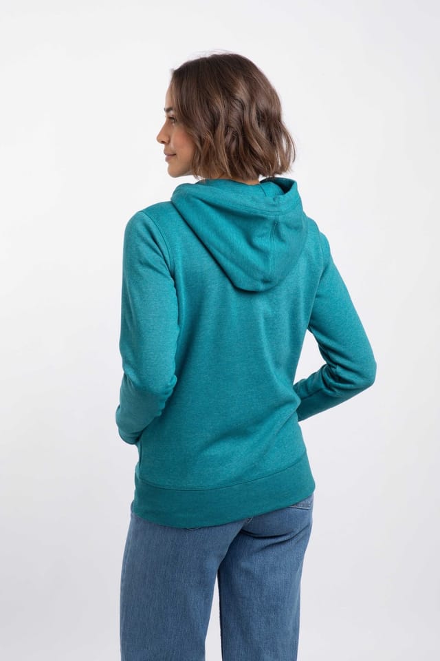 Weird Fish Weird Fish Women's Franchises Graphic Full Zip Hoodie in Teal - 3