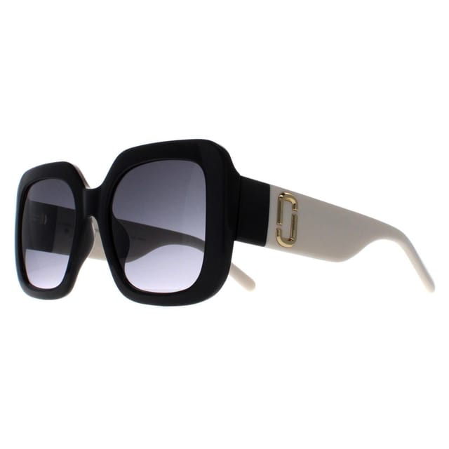 Marc Jacobs Marc Jacobs Women's Square Black & White Grey Gradient MARC 647/S - 2