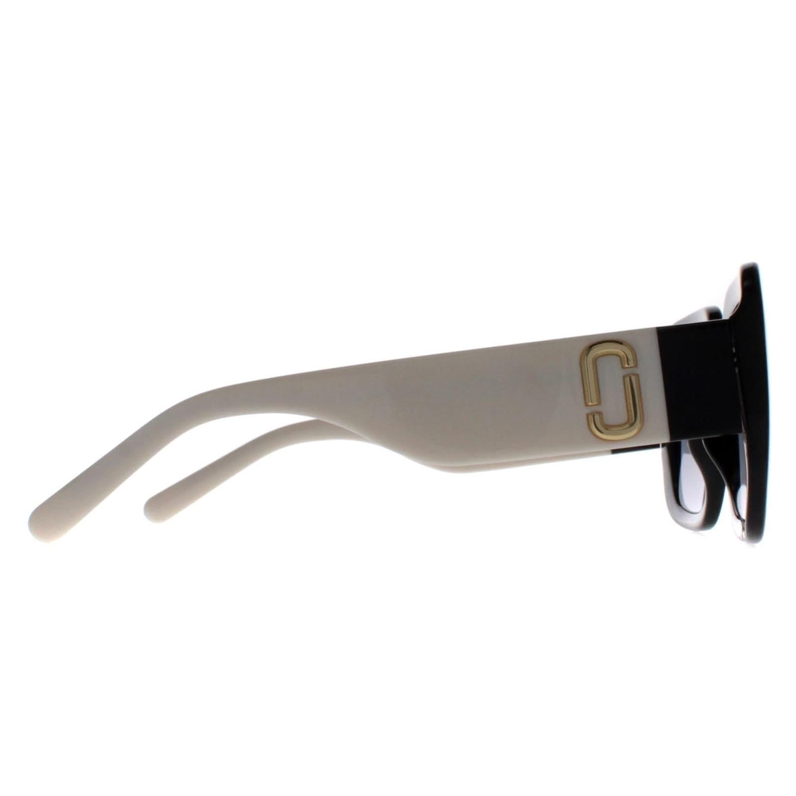 Marc Jacobs Marc Jacobs Women's Square Black & White Grey Gradient MARC 647/S - 4