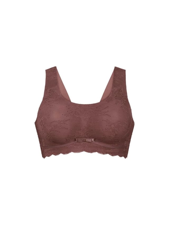 Anita Anita Women's Essential Lace Bralette in Brown - 3