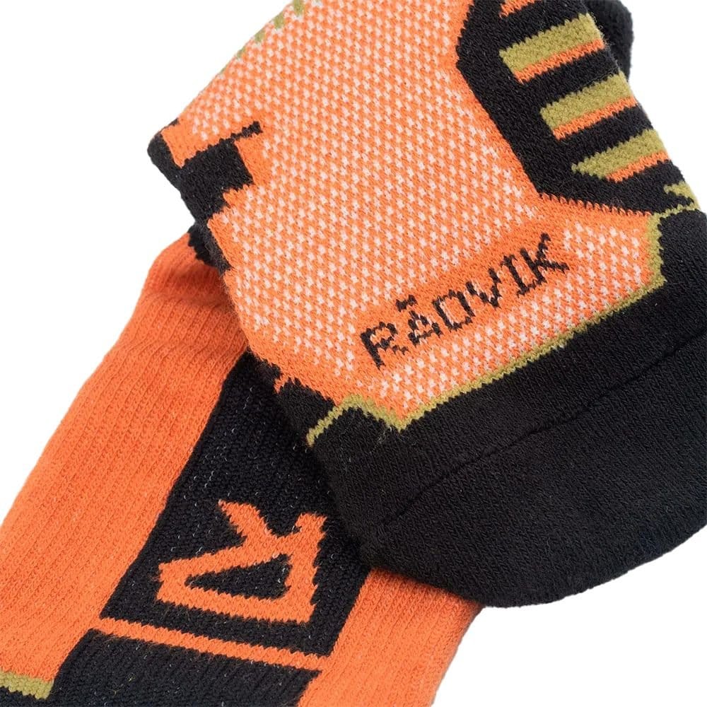 Radvik Radvik Men's Frejr Socks in Orange - 4