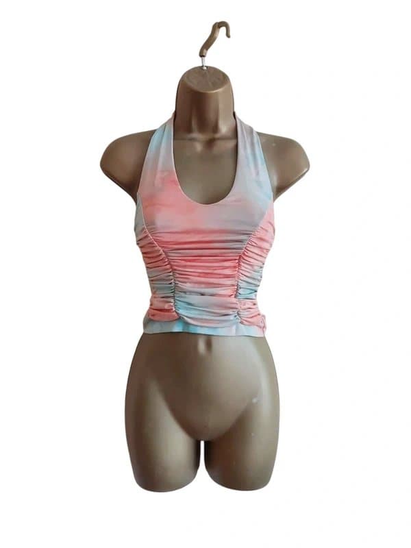 KIAH Kiah Vintage Halterneck Top 6/8