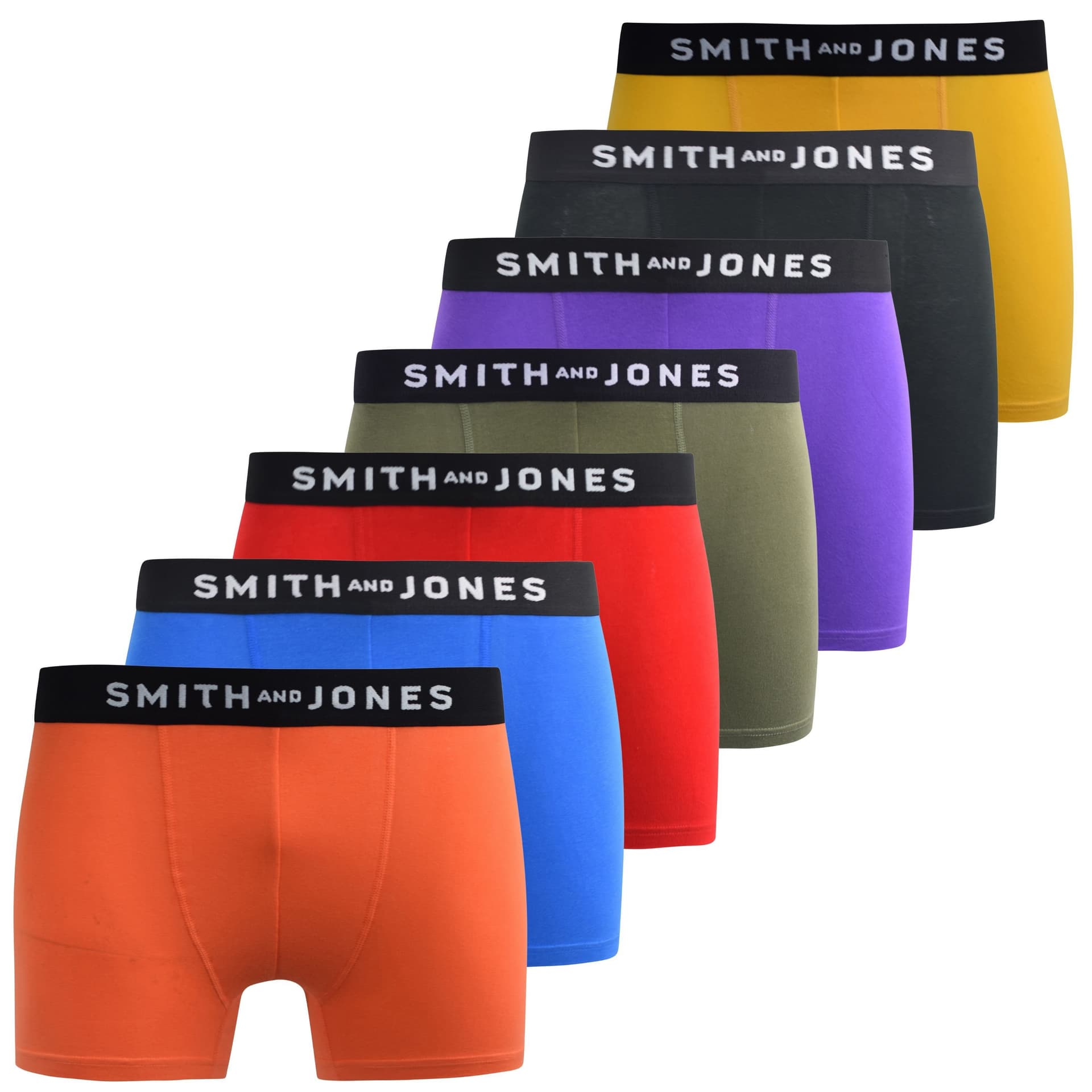 Smith & Jones Smith&Jones Men's Tevin Boxers 7pk