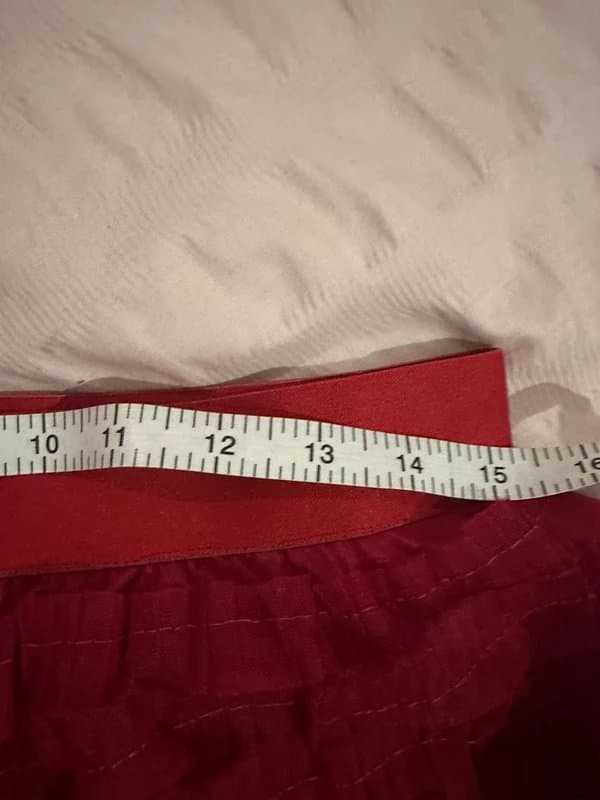 Tulle Beautiful 😍tulle mesh ruffle festival skirt 16-18 uk