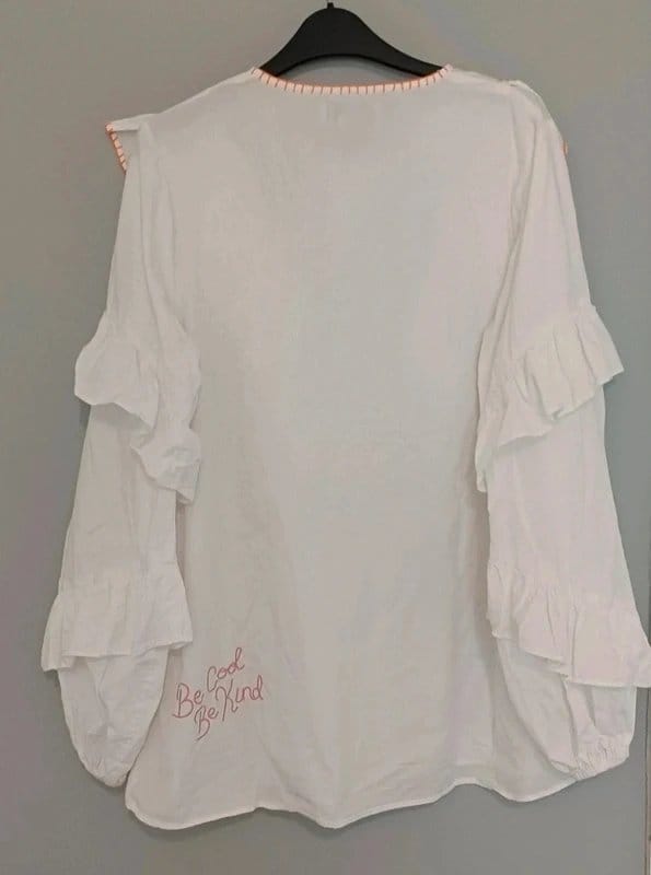 Never Fully Dressed Austin Embroidered Cotton Shirt