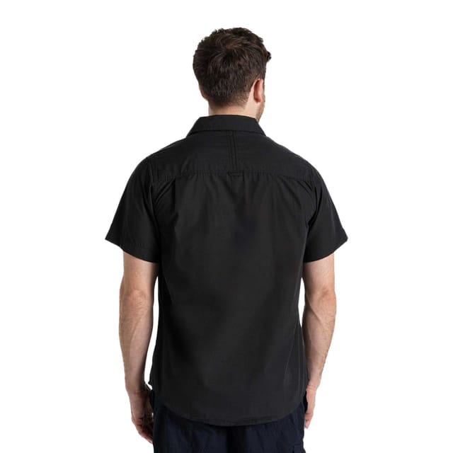 Craghoppers Craghoppers Men's Kiwi Short-Sleeved Shirt in Black - 2