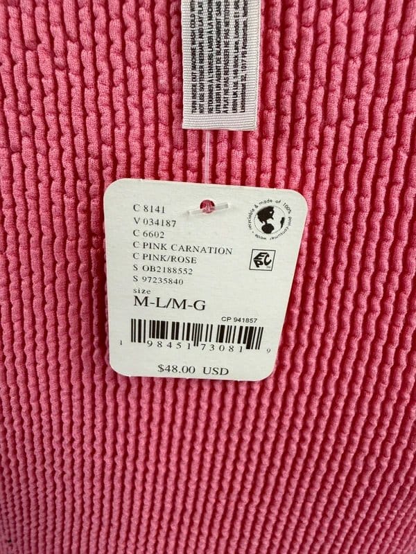 Free People Pink Textured Bodysuit M/L UK 12-16