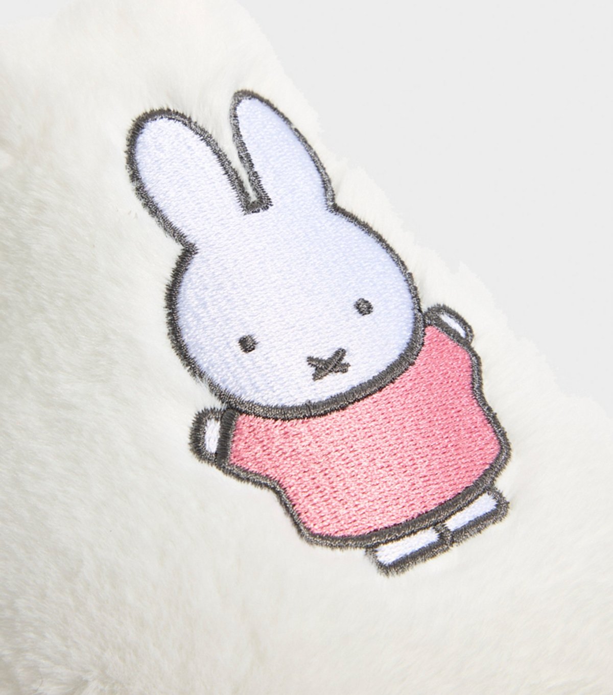 Skinnydip Women's White Embroidered Miffy Slippers Skinnydip New Look - 3