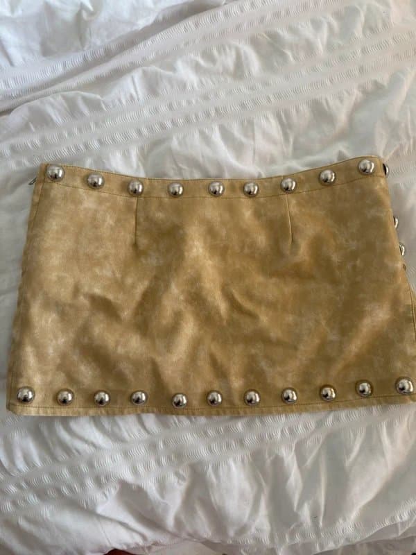 Jaded London Jaded london vinta PU leather mini skirt
