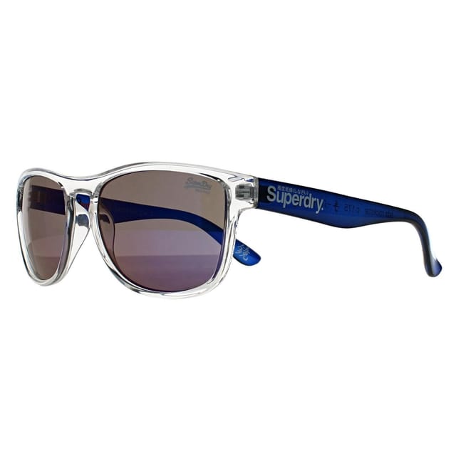 Superdry Superdry Men's Square Gloss Clear Crystal & Blue Crystal Blue Mirror Rockstar - 2