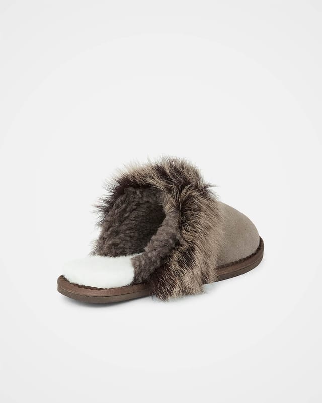 Celtic & Co Celtic & Co Women's Toscana Mule Slipper in Light Brown - 2