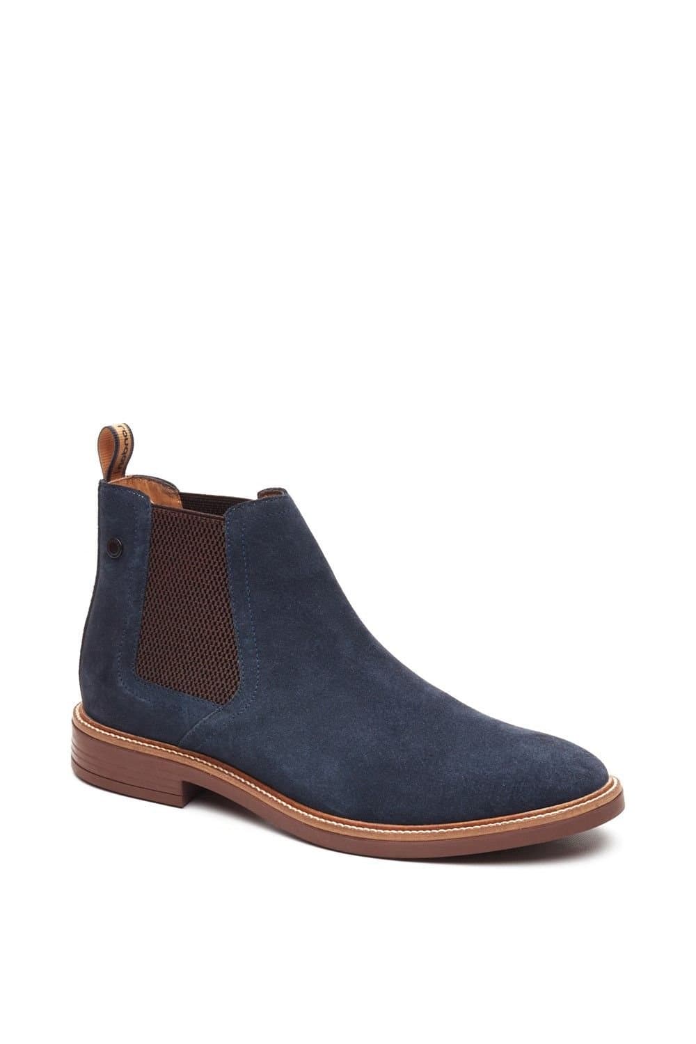 Base London Base London Men's Sussex Chelsea Boot in Navy