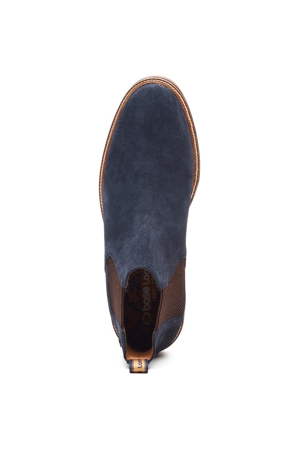 Base London Base London Men's Sussex Chelsea Boot in Navy - 4