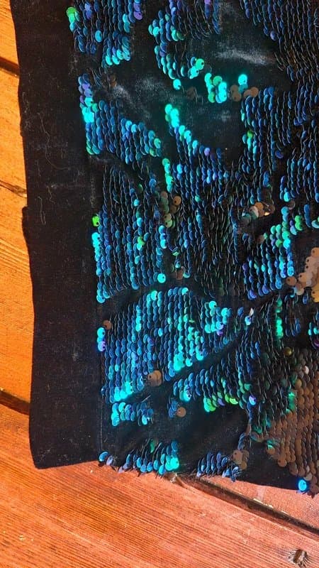 Topshop Topshop Sequin Pencil Skirt 10