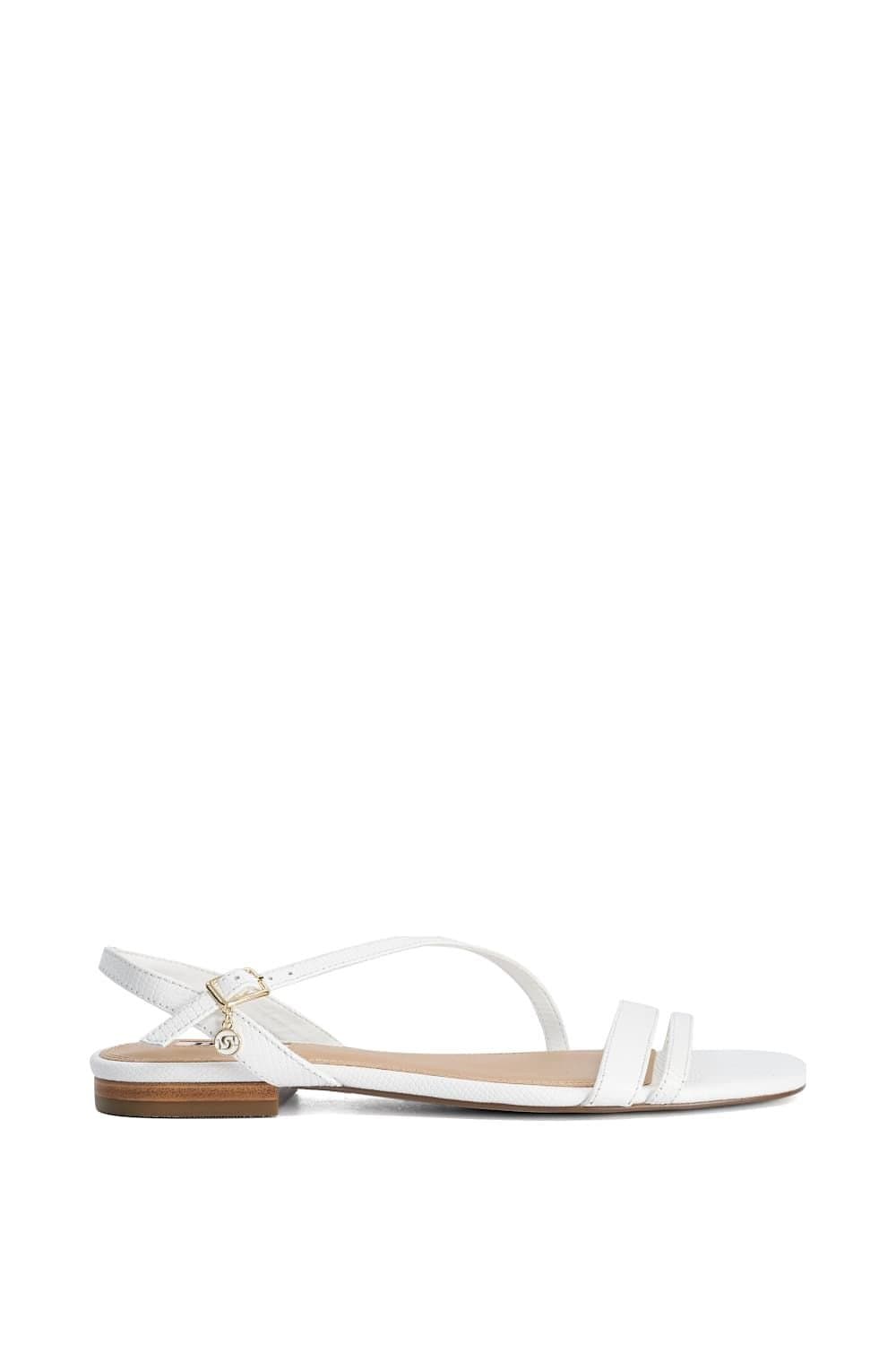 Dune London Dune London Women's 'Levon' Leather Sandals in White