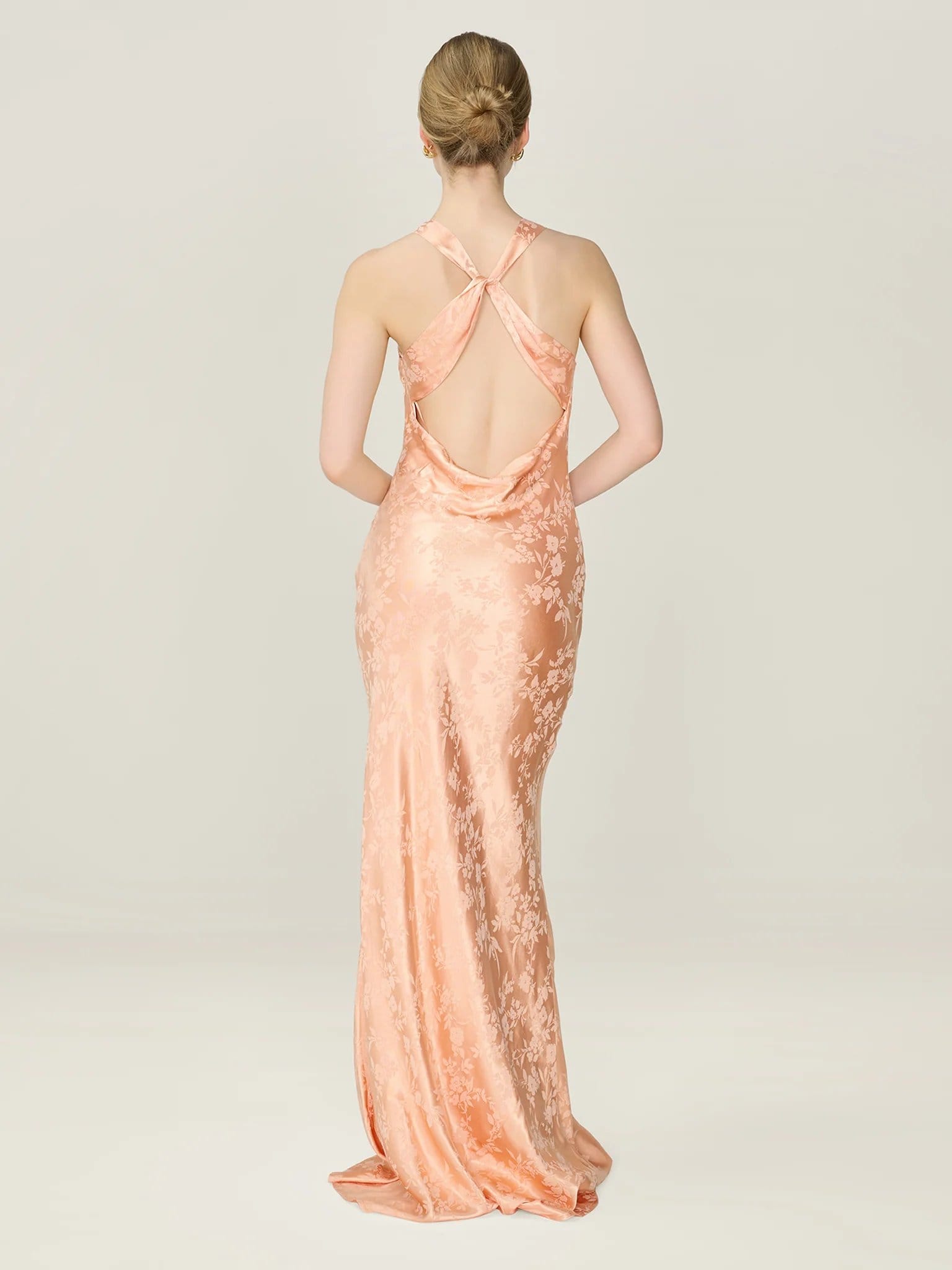 OMNES Jai Jacquard Dress in Prairie Sunset - 4