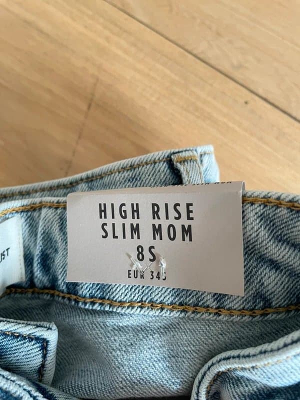 River Island High  Rise slim Mom jeans
